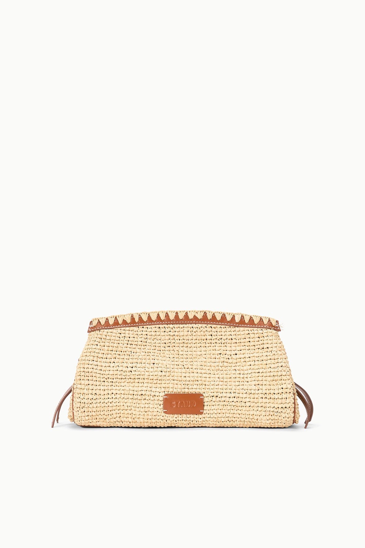 STAUD | Maude Convertible Clutch Natural Tan