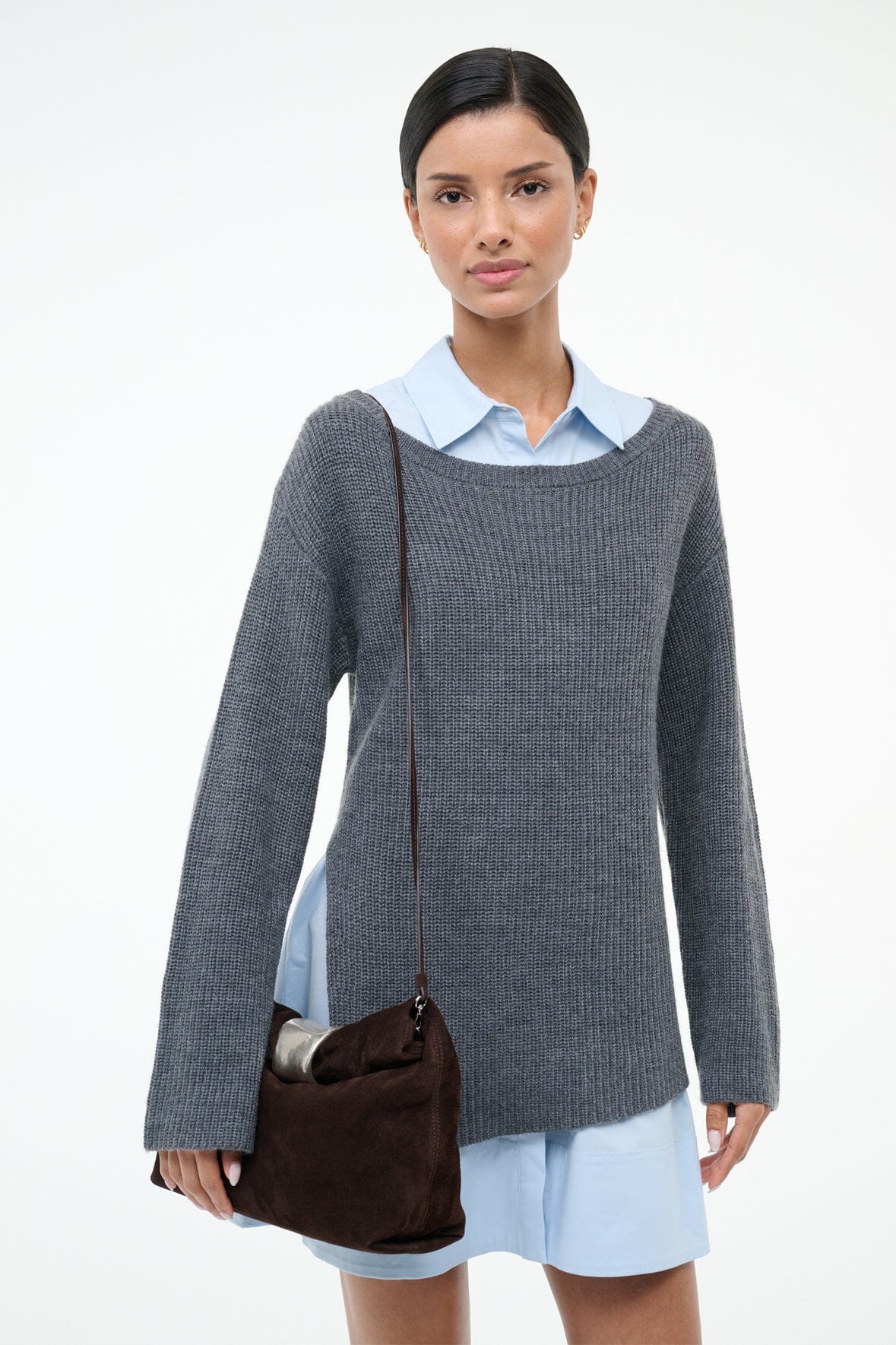 STAUD | Cuff Clutch Espresso