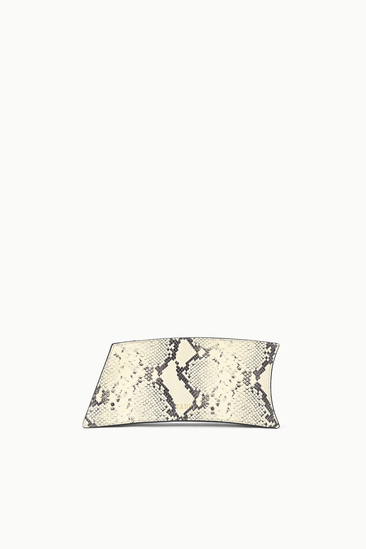 STAUD | Coco Shoulder Bag White Snake