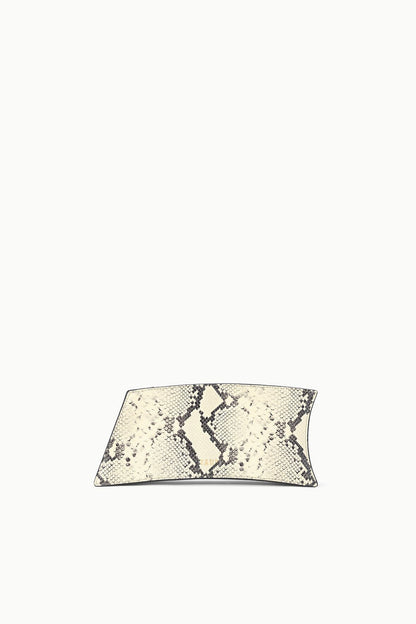 STAUD | Coco Shoulder Bag White Snake