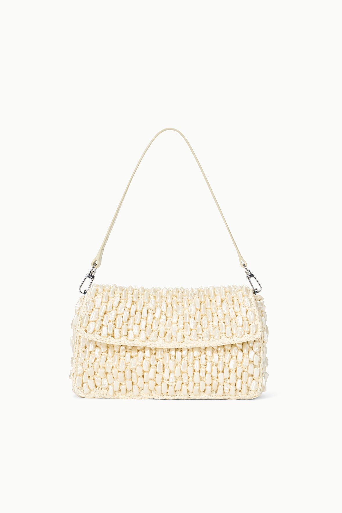 STAUD | Timmy Convertible Shoulder Bag Cream