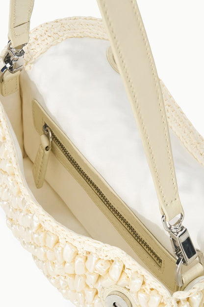 STAUD | Timmy Convertible Shoulder Bag Cream