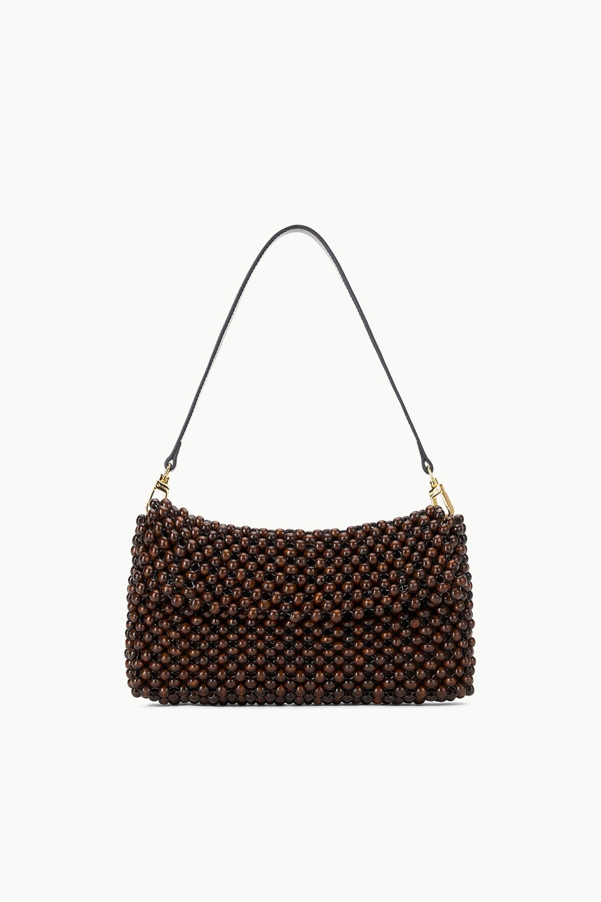 STAUD | Timmy Shoulder Bag Dark Brown