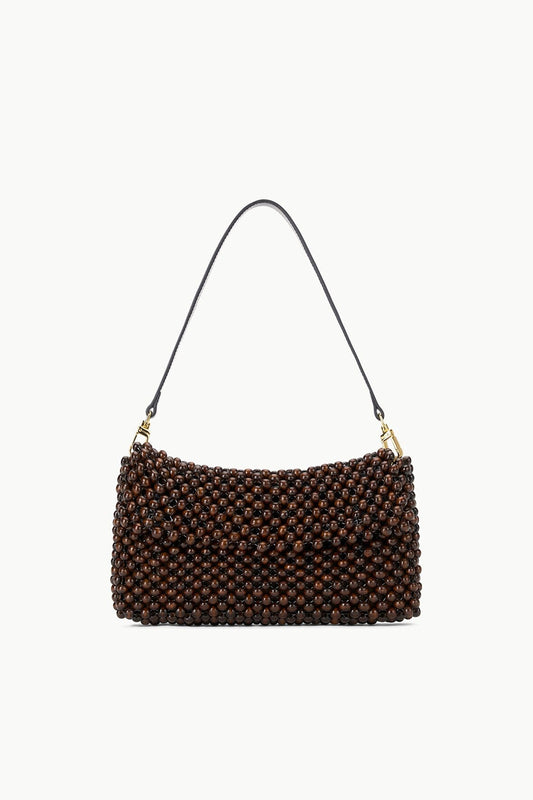 STAUD | Timmy Shoulder Bag Dark Brown