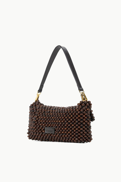 STAUD | Timmy Shoulder Bag Dark Brown