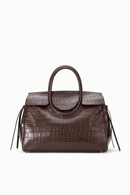 STAUD | Maude Carryall Espresso Croco