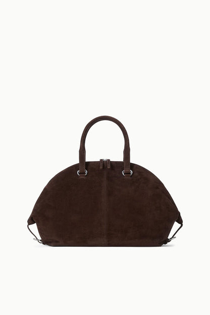 STAUD | Hester Satchel Espresso Suede