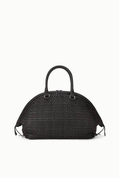 STAUD | Hester Satchel Espresso Woven