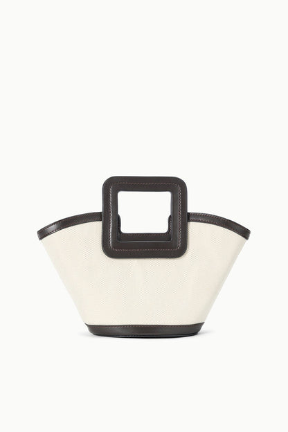 STAUD | Shirley Mini Bucket Natural Espresso