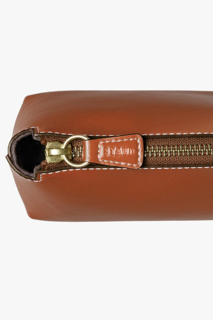 STAUD | Mini Shirley Leather Bag - Saddle