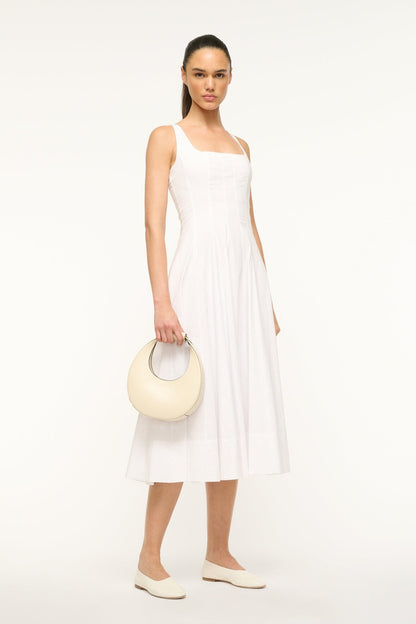 STAUD | Mini Moon Bag - Cream