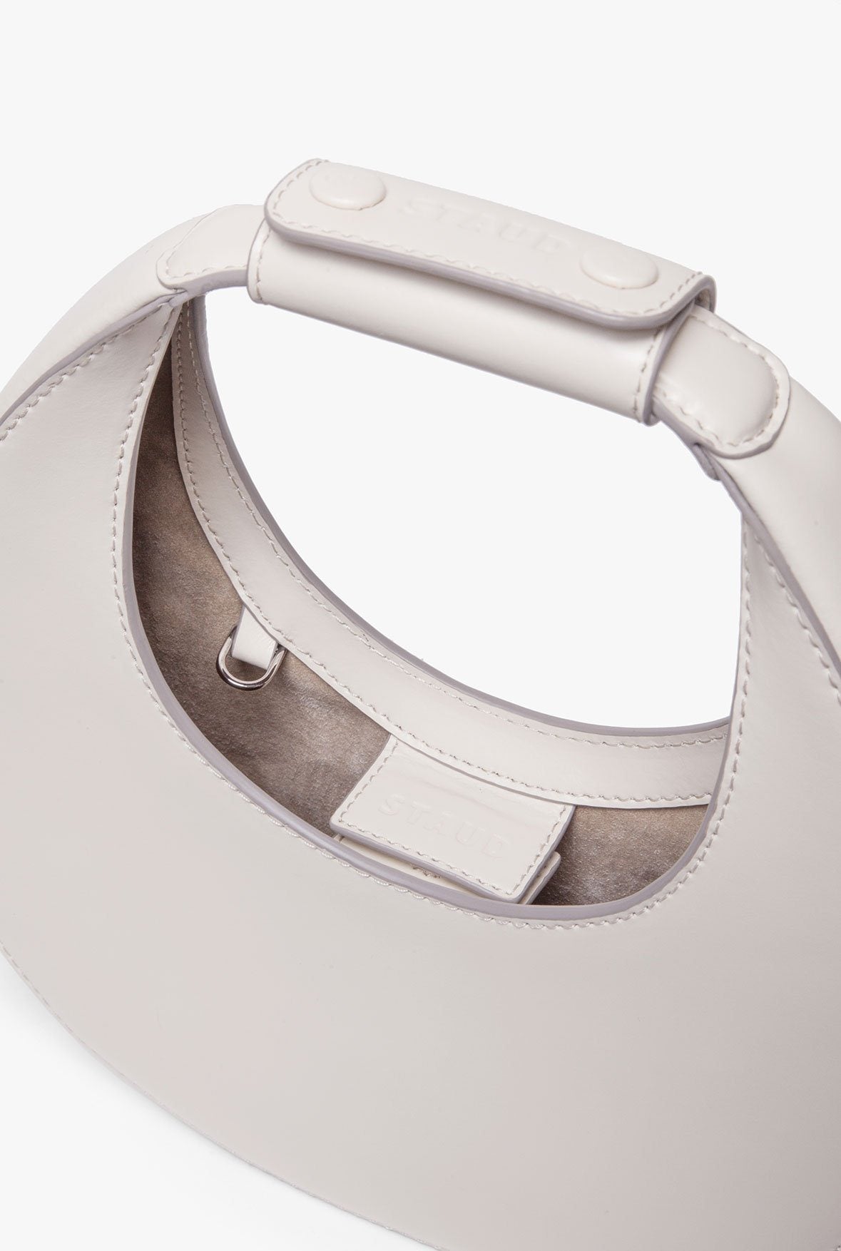 STAUD | Mini Moon Bag - Cream