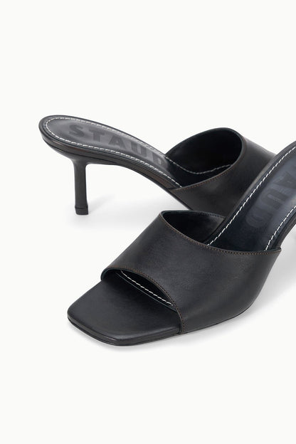 STAUD | Bea Mule Espresso Distressed