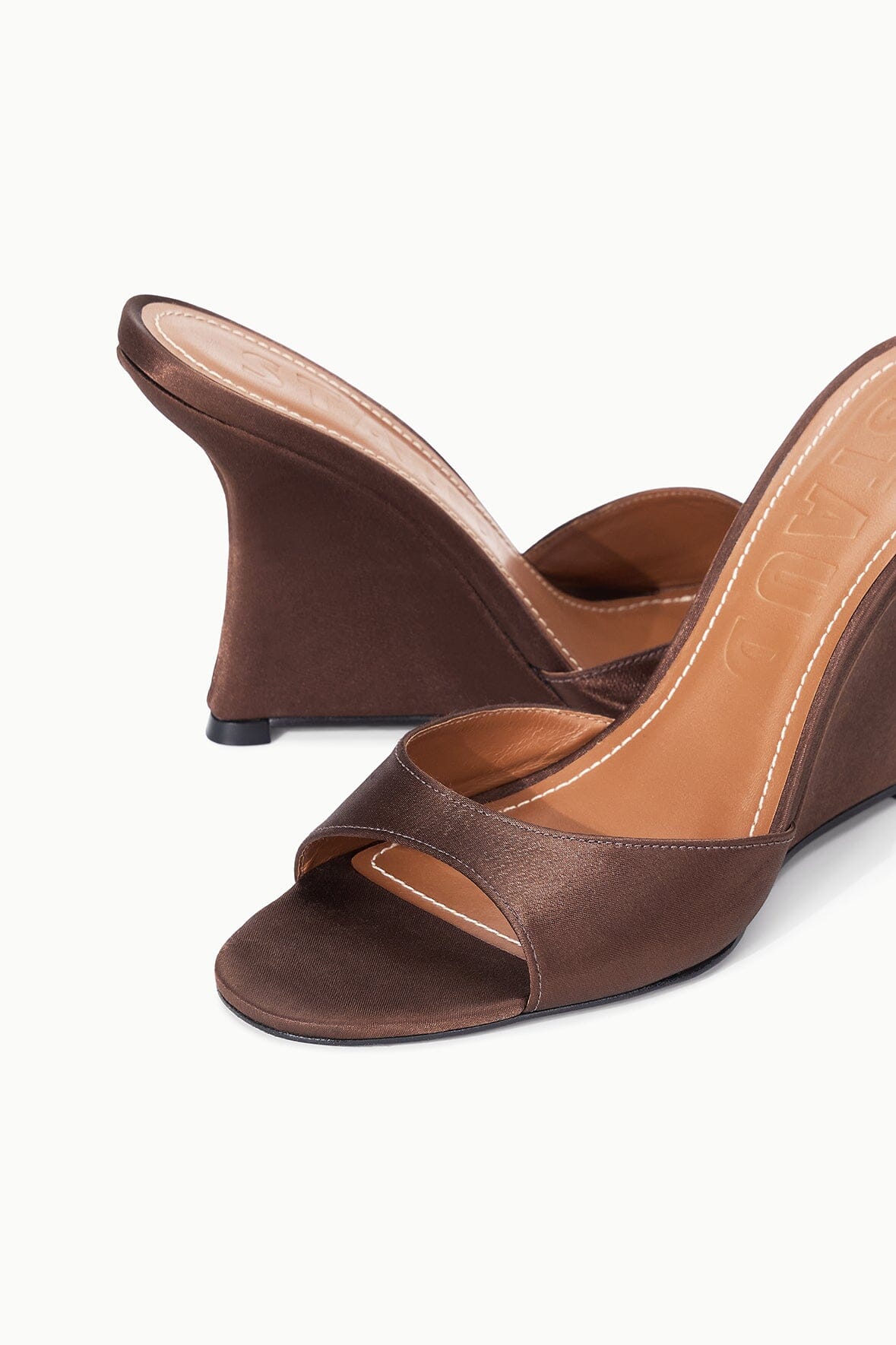 STAUD | Brigitte High Wedge Espresso