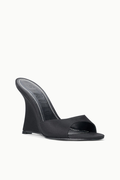 STAUD | Brigitte High Wedge Black