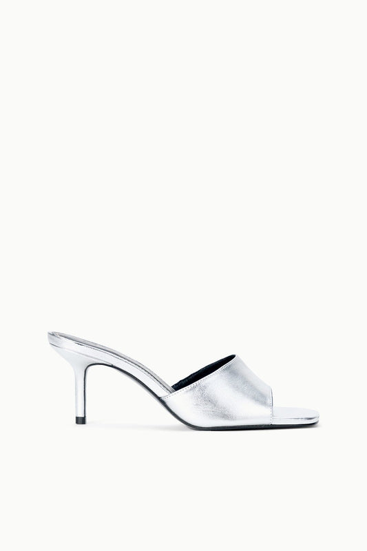 STAUD | Bea Mule Silver