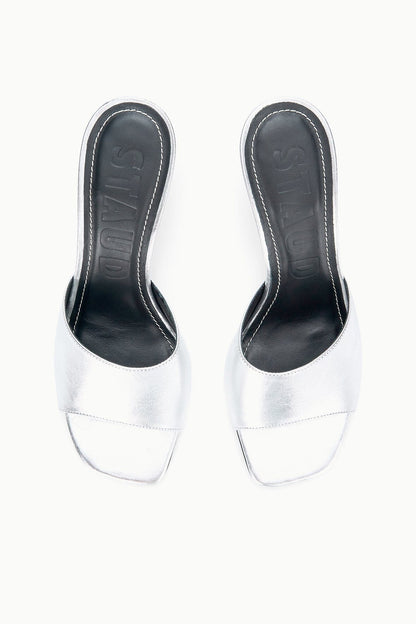 STAUD | Bea Mule Silver