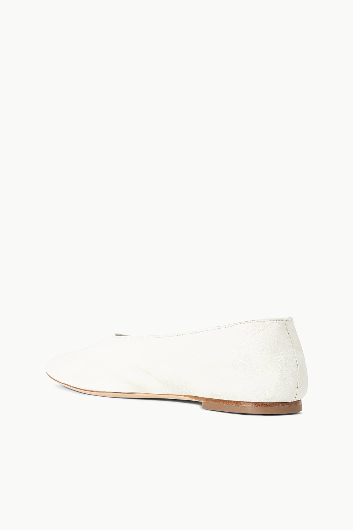 STAUD | Alba Ballet Flat Paper