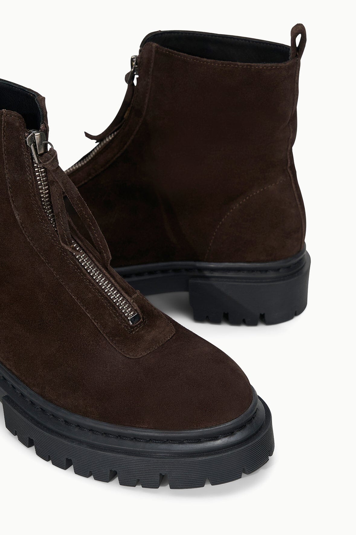 STAUD | Miles Zip Ankle Boot Espresso