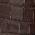 STAUD | Wally Flat Boot Espresso Croco
