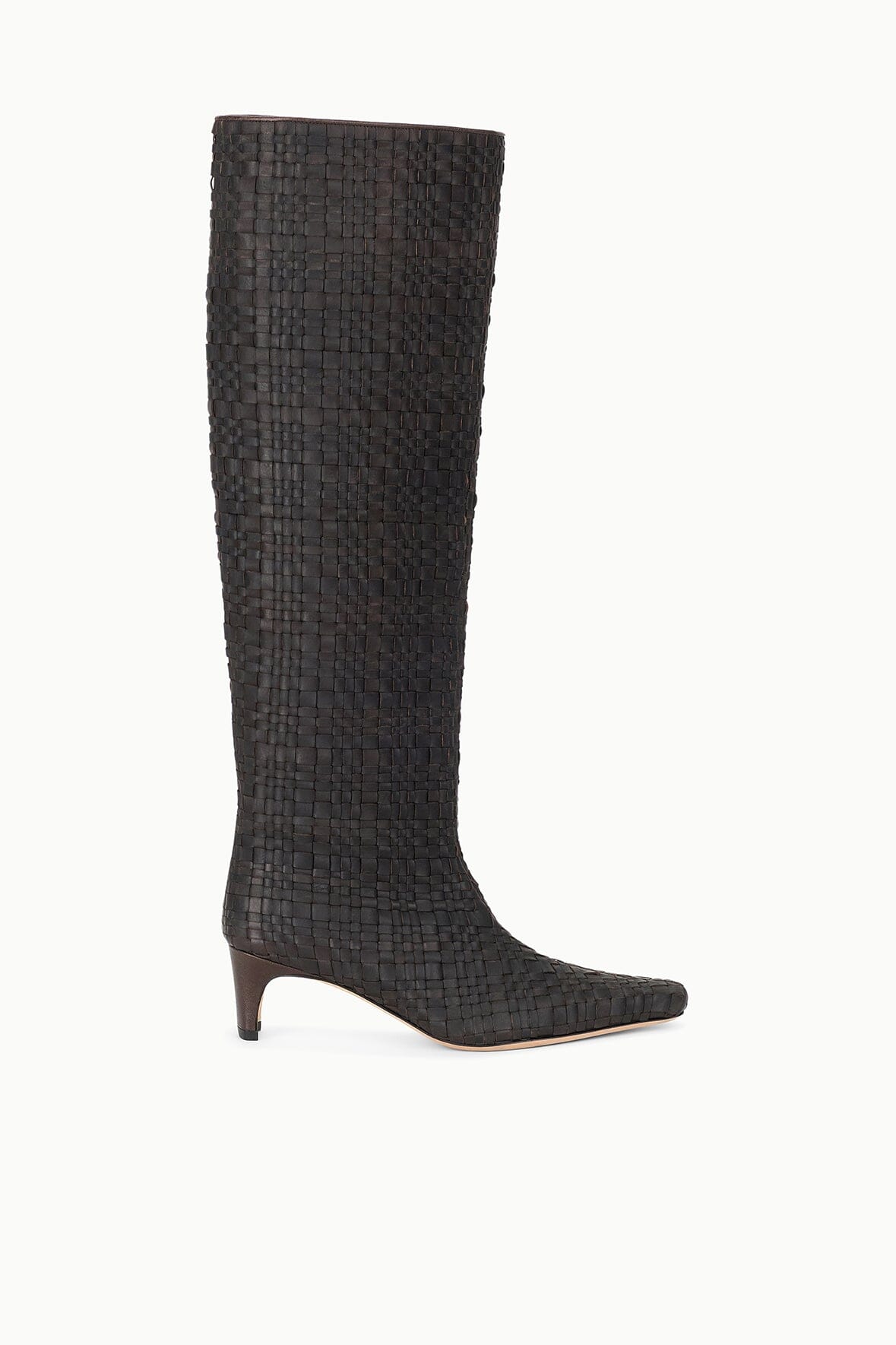 STAUD | Wally Boot Espresso Woven