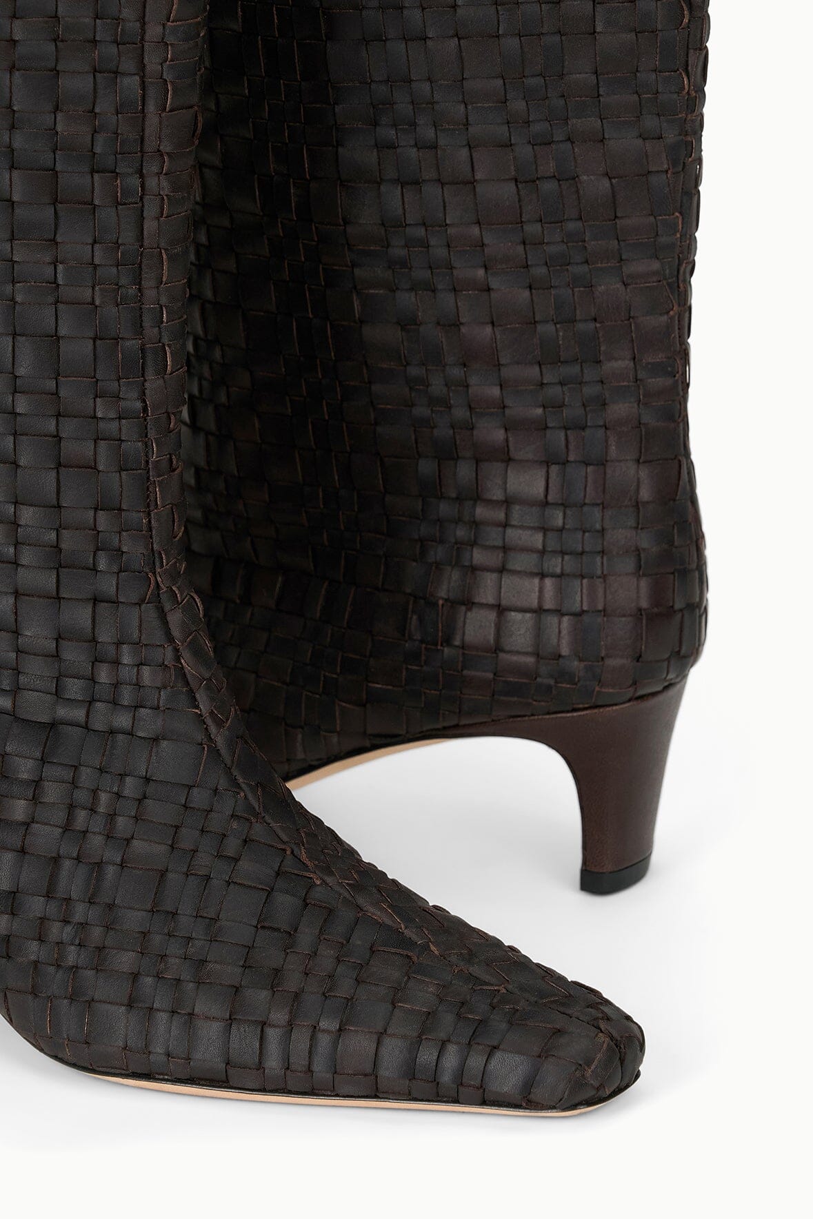 STAUD | Wally Boot Espresso Woven