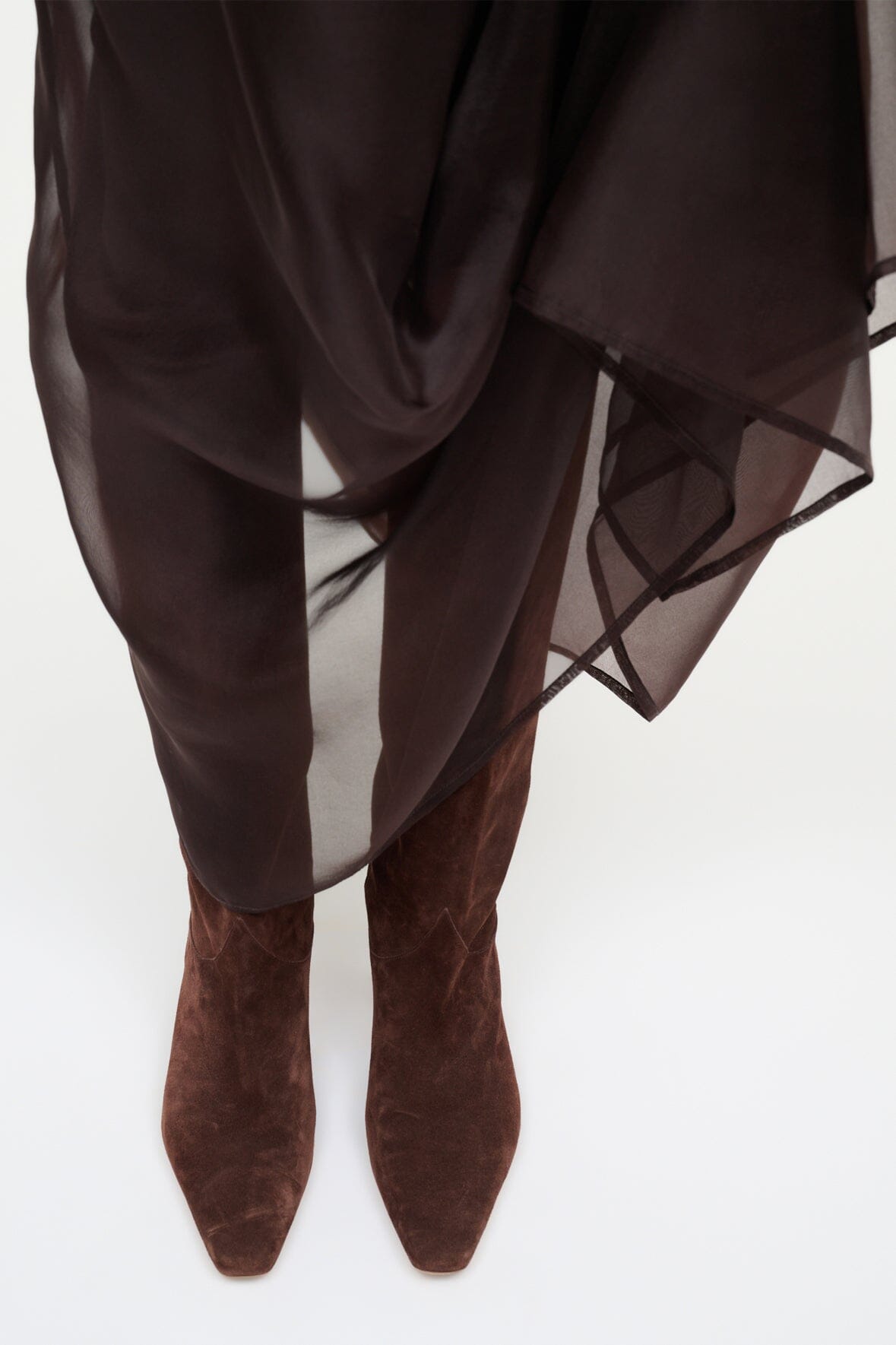 STAUD | Western Wally Boot Mahogany