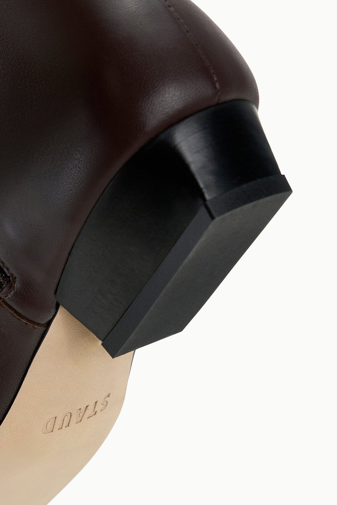 STAUD | Wally Flat Ankle Boot Espresso