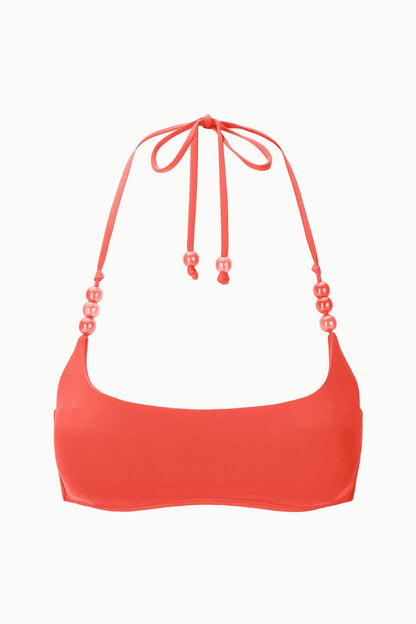 STAUD | Laird Bikini Top Flame
