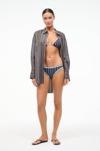 STAUD | Coto Bikini Bottom Redondo Stripe
