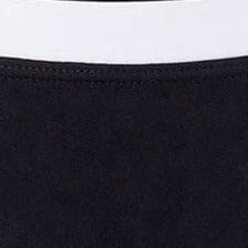 STAUD | Devon High Rise Bikini Bottom Black White