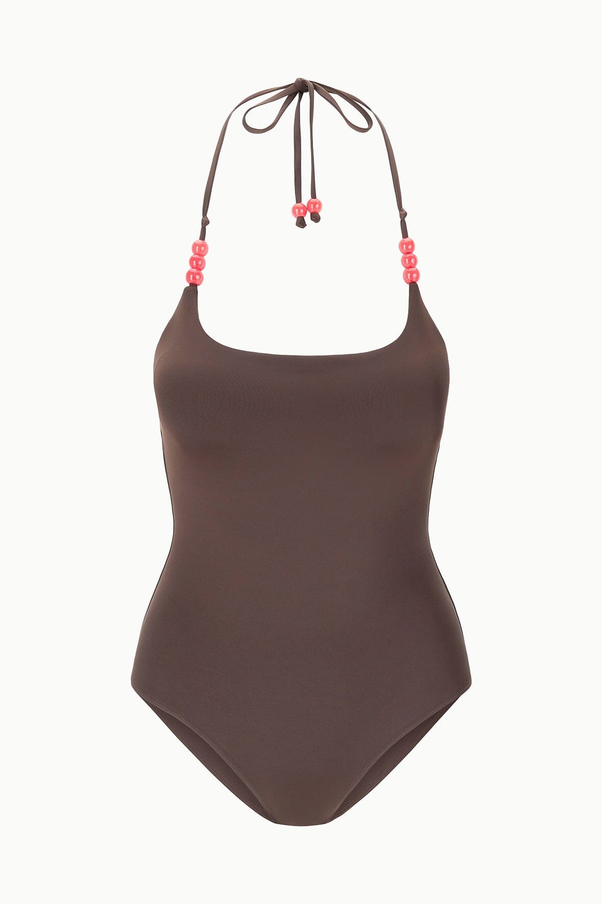 STAUD | Laird One Piece Dark Chocolate Flame