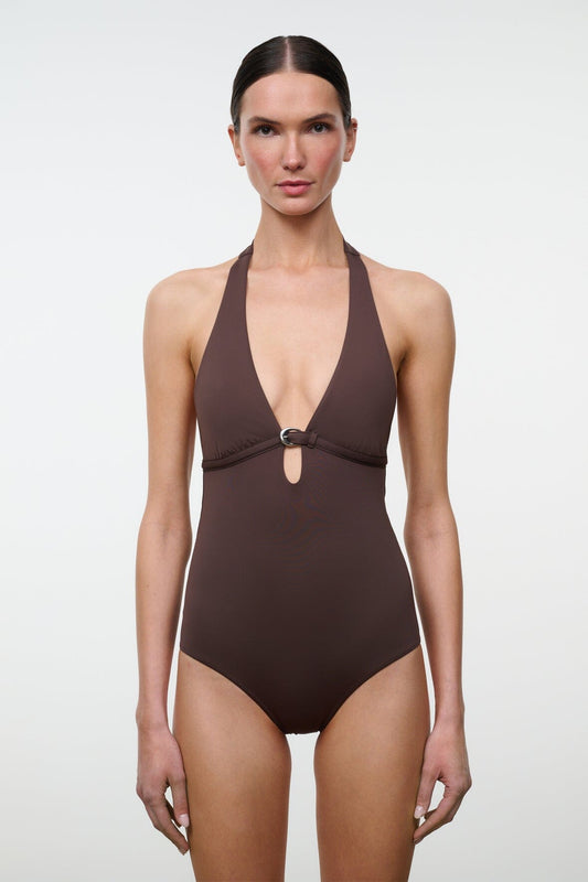 STAUD | La Jolla One Piece Dark Chocolate