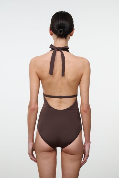 STAUD | La Jolla One Piece Dark Chocolate