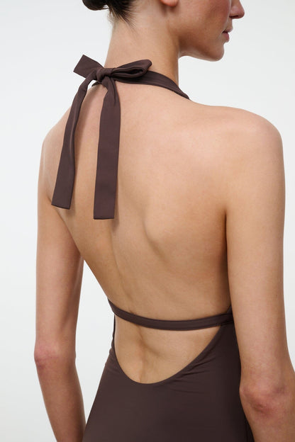 STAUD | La Jolla One Piece Dark Chocolate
