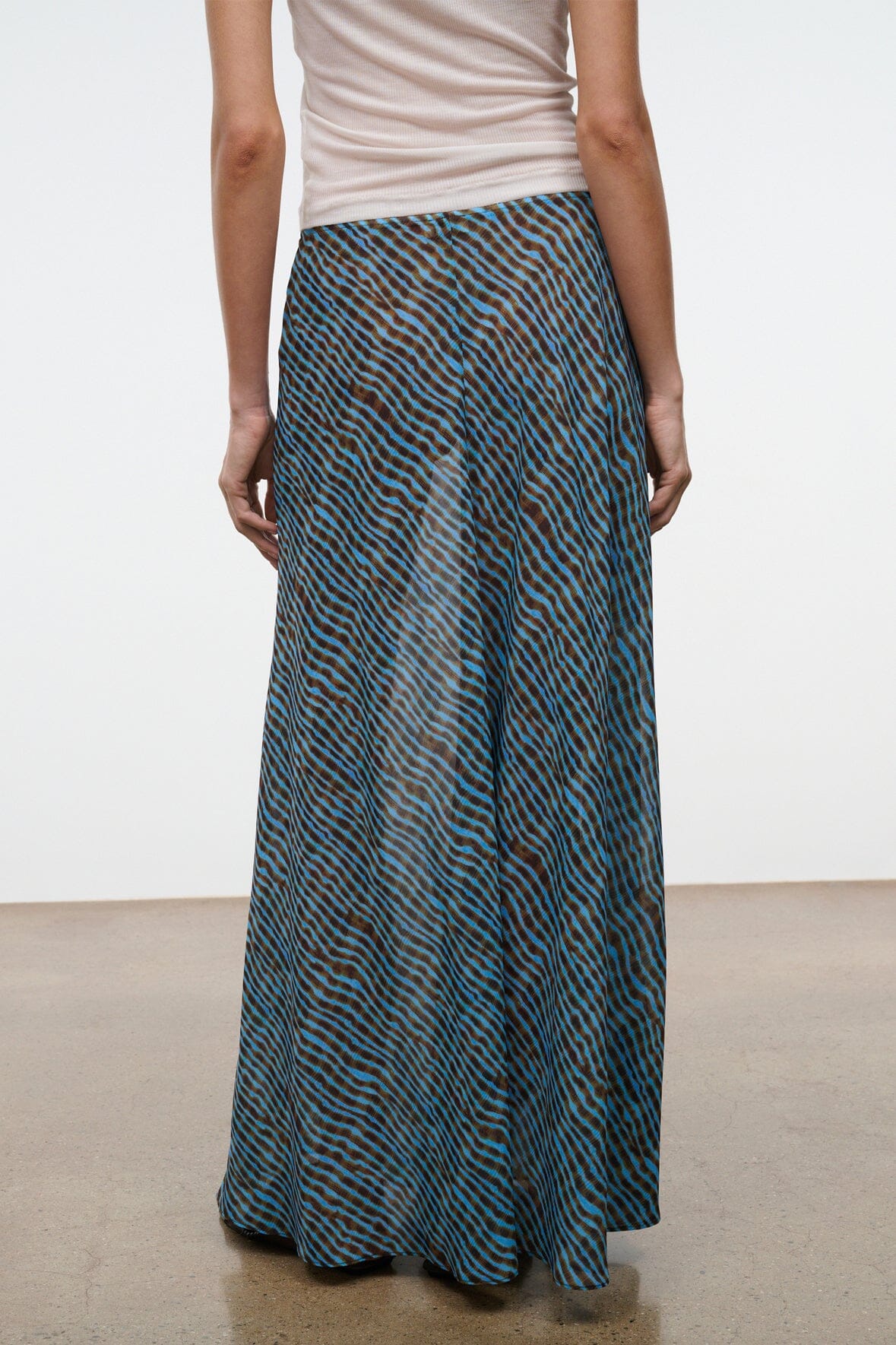 STAUD | Velma Skirt Tidal Shell