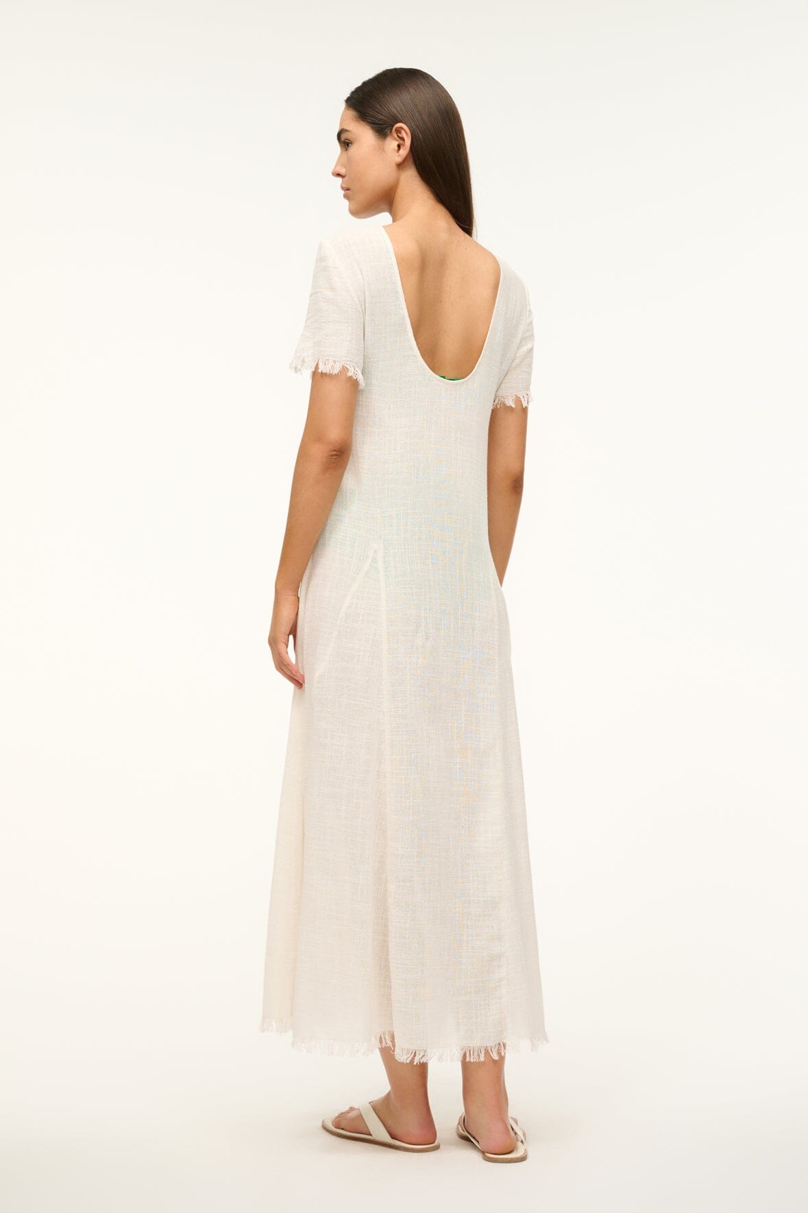STAUD | Le Havre Dress Buttercream