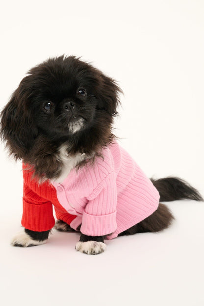 STAUD | Pet Shoko Sweater - Poppy Rosebud