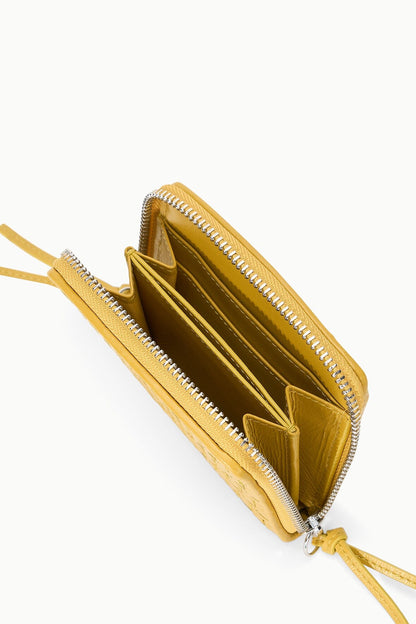 STAUD | Mae Hand-Woven Wallet Goldenrod