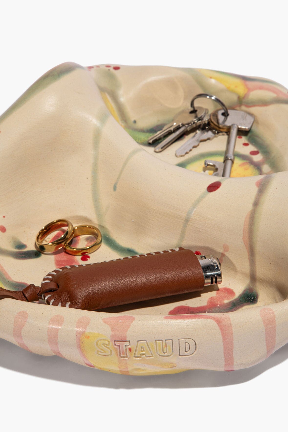 STAUD | Wavy Catch All Multi Glaze