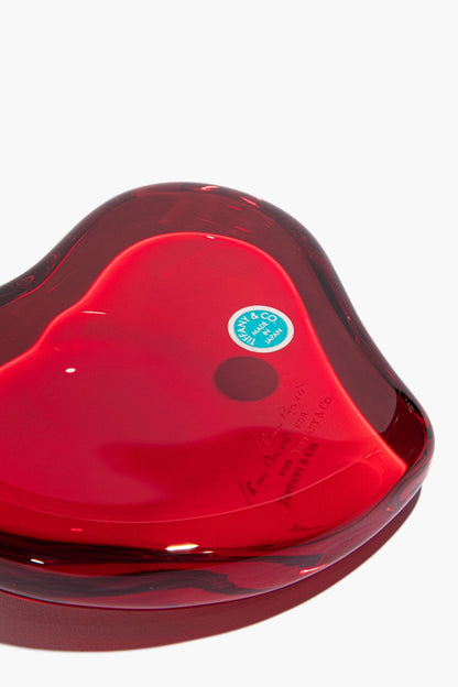 STAUD | Vintage Glass Paperweight Heart