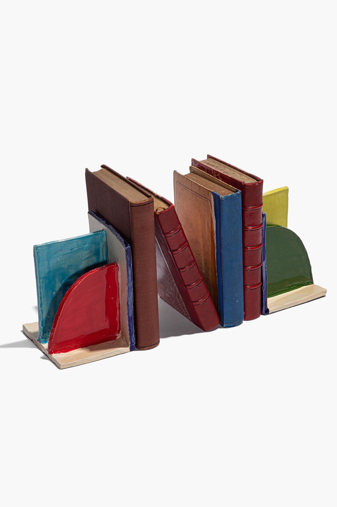 STAUD | Ceramic Bookends Rainbow Glaze