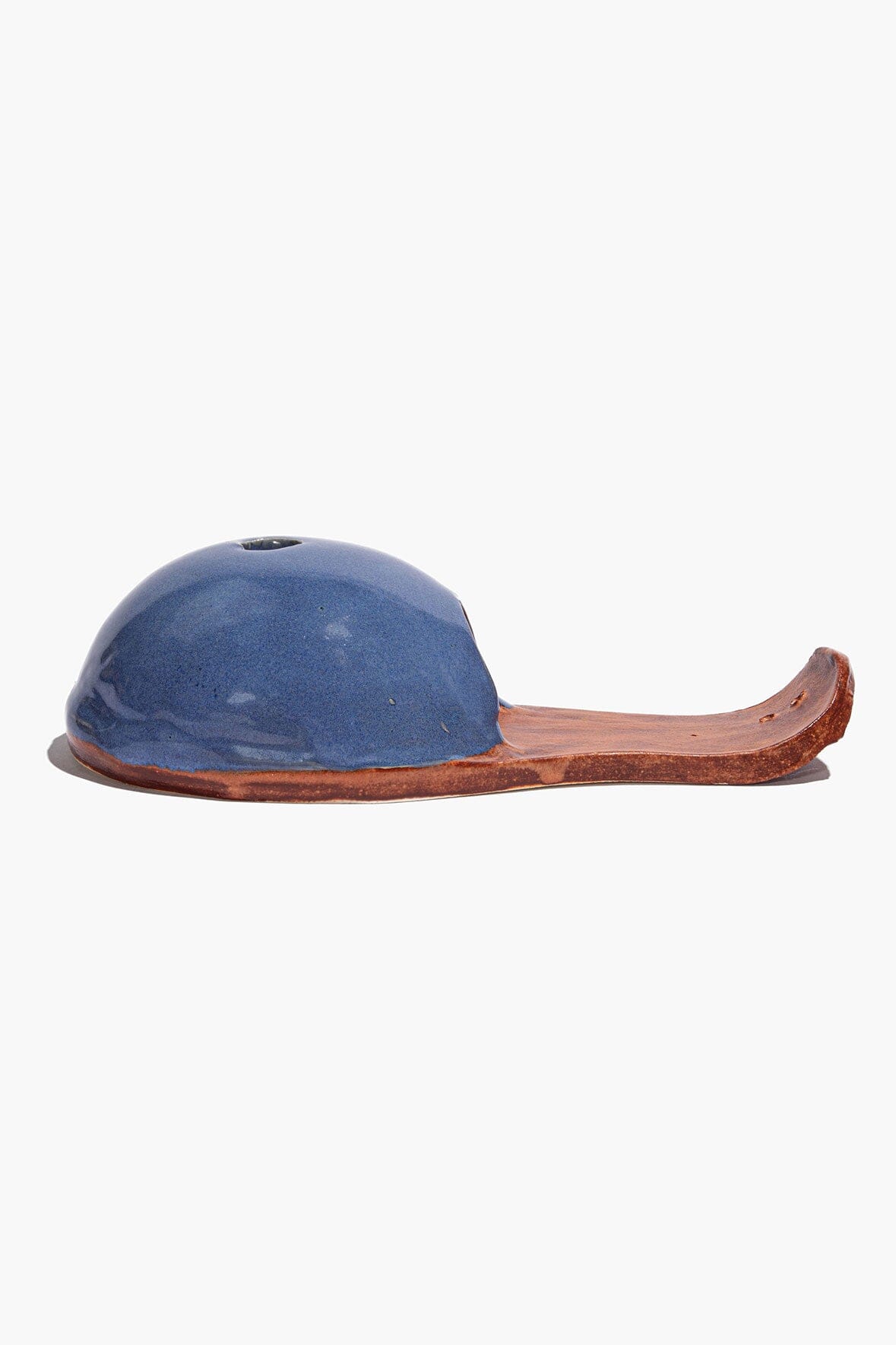 STAUD | Hut Incense Holder Blue Burnt Orange Glaze