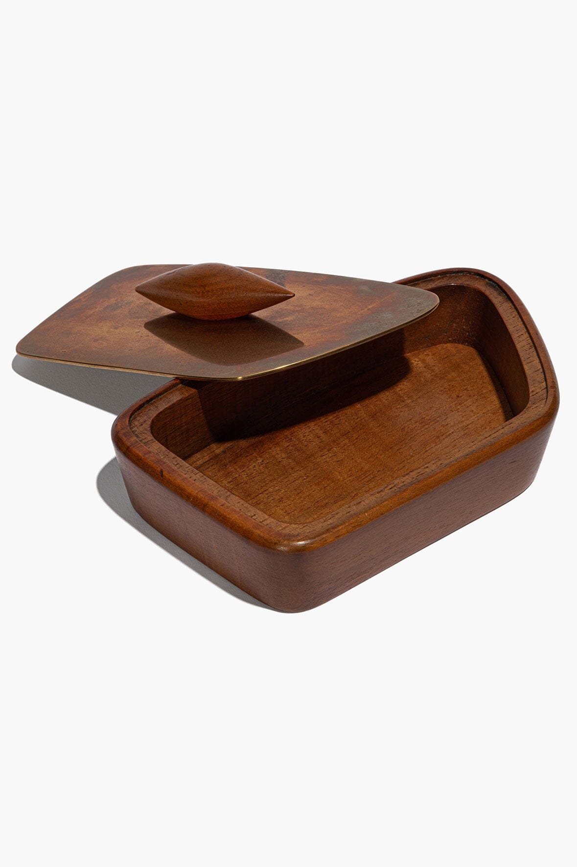STAUD | Vintage Trinket Box Brown