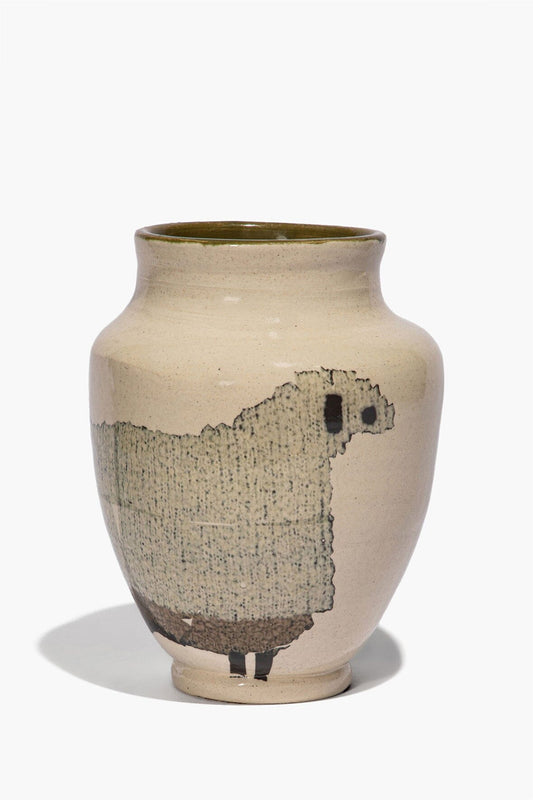 STAUD | Ceramic Sheep Vase Round