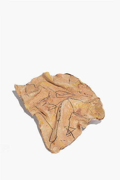 STAUD | Ceramic Crinkle Wall Art Multi Glaze