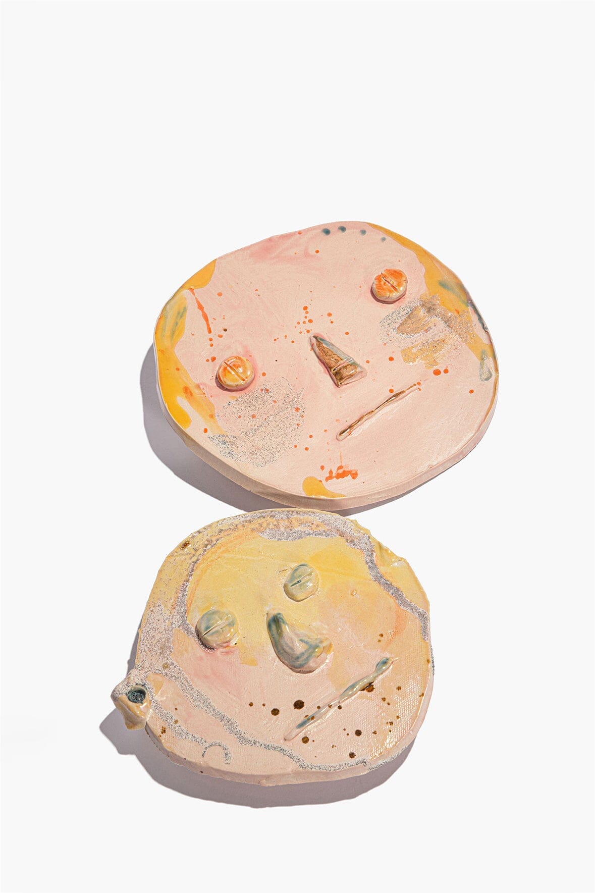STAUD | Louise Ceramic Faces Cotton Candy Glaze