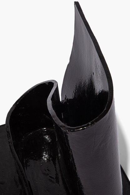 STAUD | Wavy Stationary Holder Black Glaze