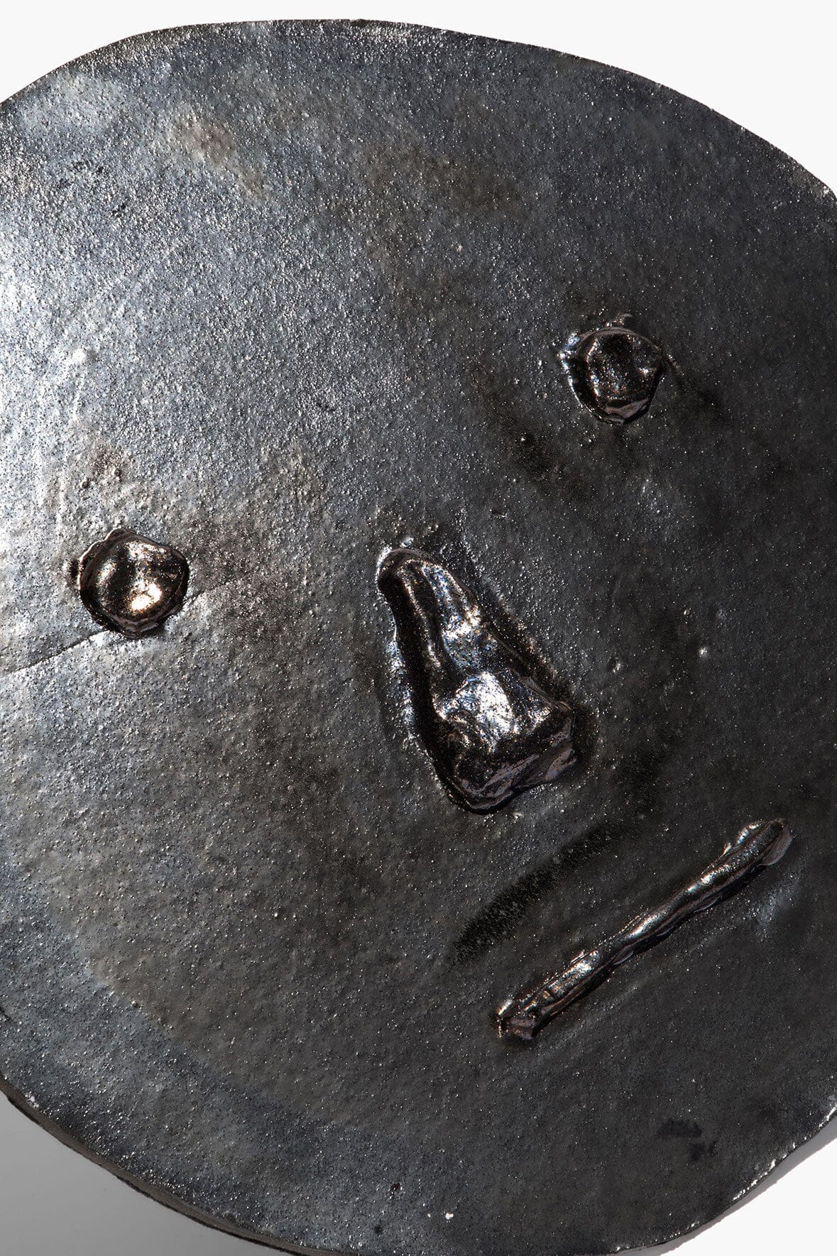 STAUD | Constantin Ceramic Face Burnt Black Glaze