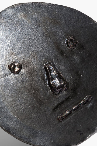 STAUD | Constantin Ceramic Face Burnt Black Glaze